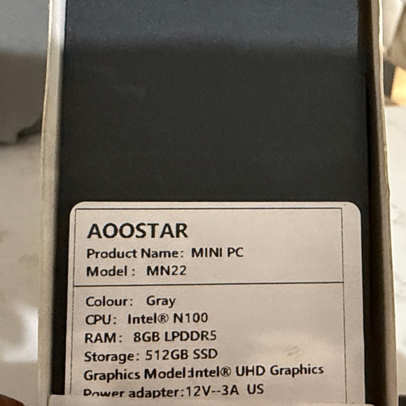 AOOSTAR Mini PC - Picture 9 of 9